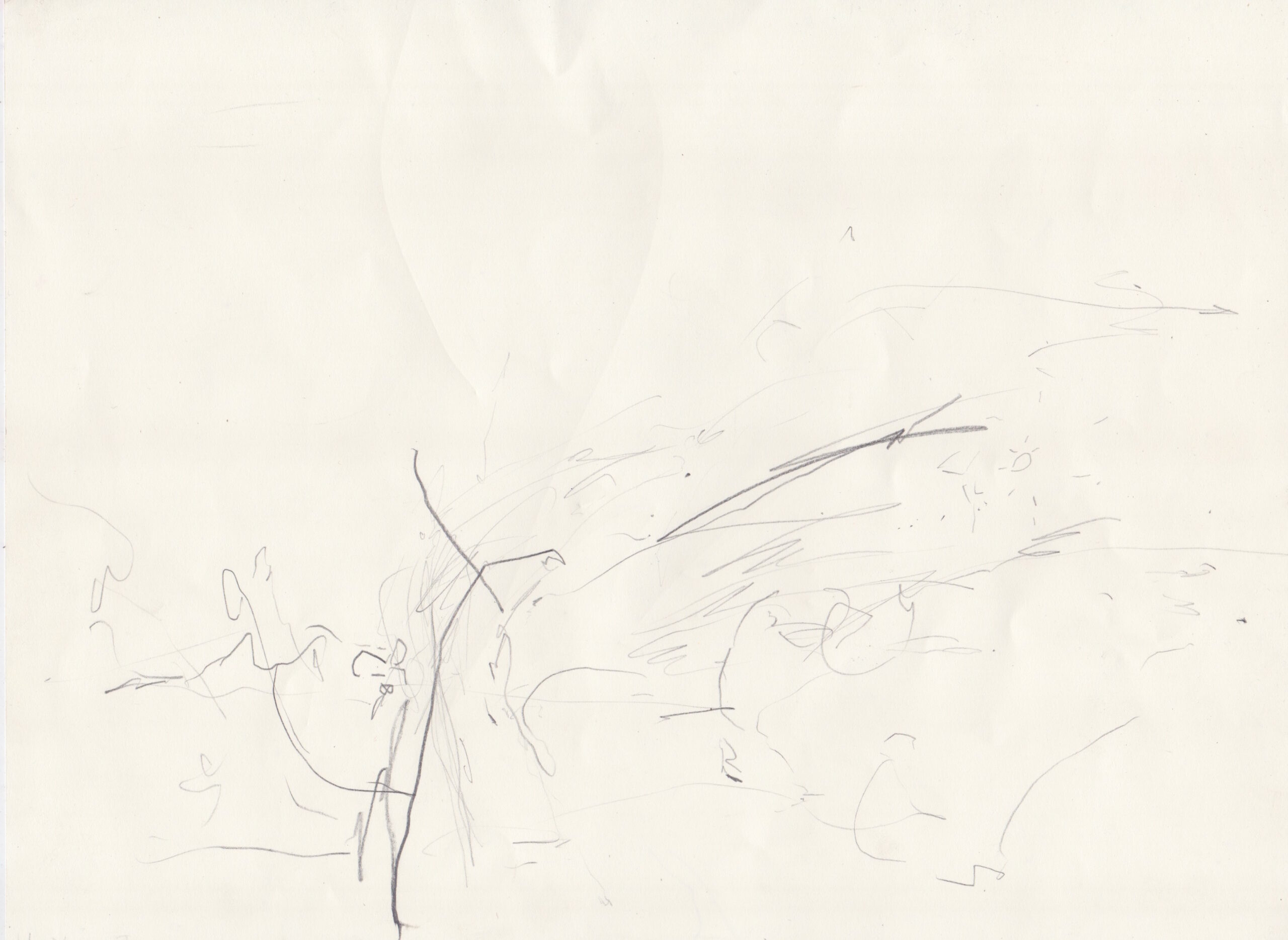 dibujo a lapiz sobre fondo blanco